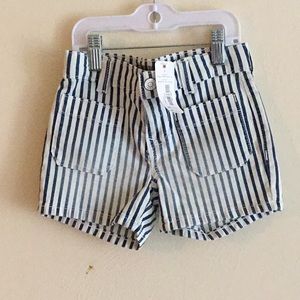 Stripe shorts